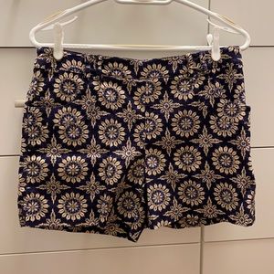 Anthropologie Patterned Shorts
